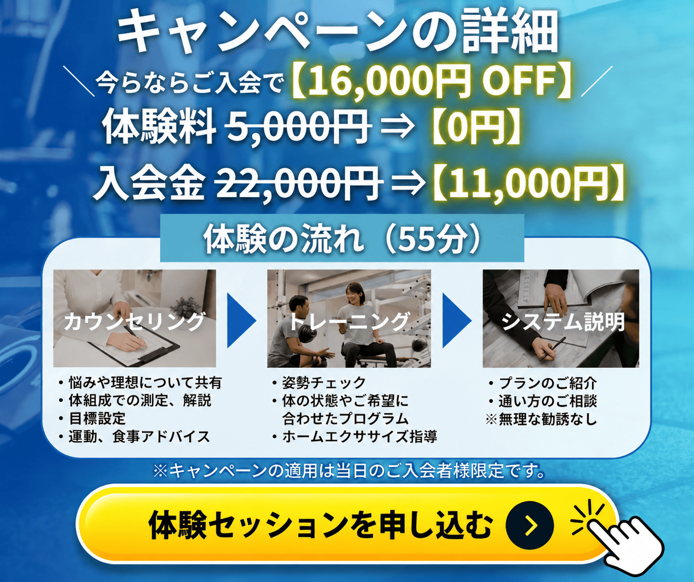 月島・勝どき・佃パーソナルジムYUMO